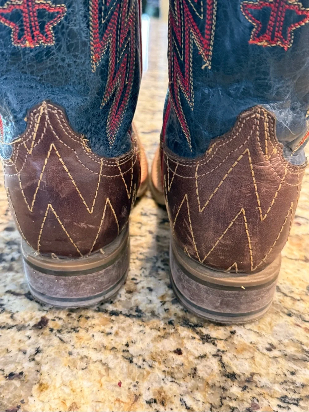 Western cowboy boots kids handmade leather rodeo southwestern